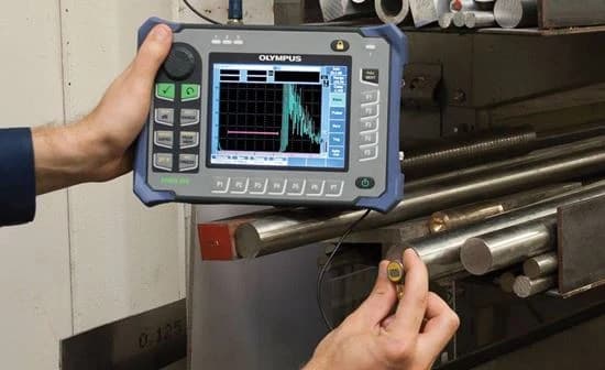 Non-invasive ultrasonic testing